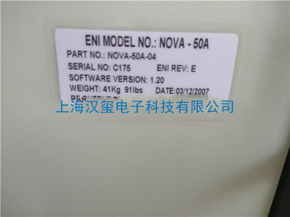 RF generator,ENI(MKS),NOVA-50