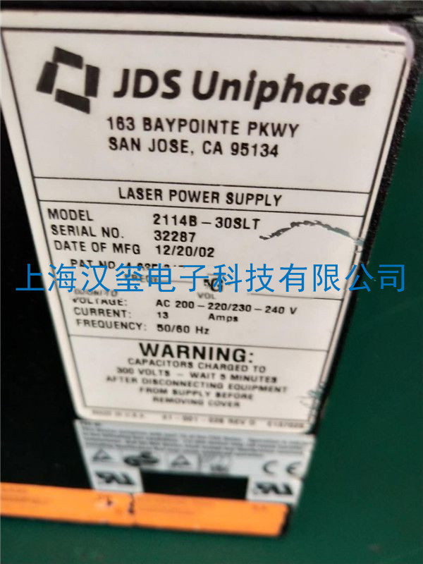 激光電源維修_JDS Uniphase